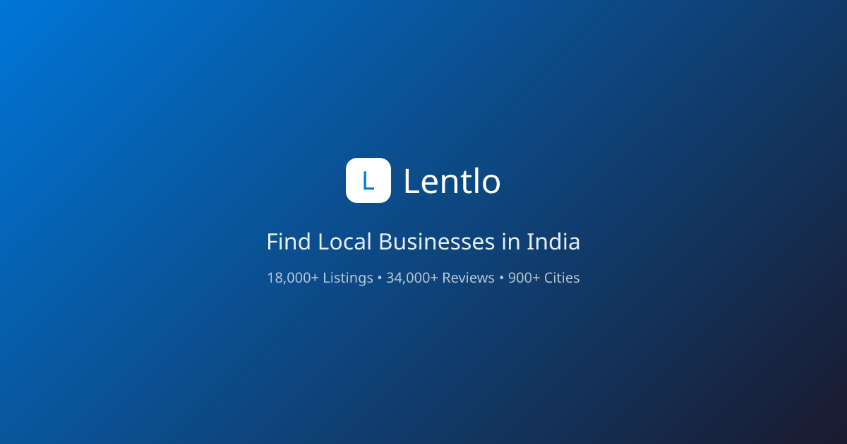Lentlo - Find Local Businesses in India | Reviews, Ratings & Contacts